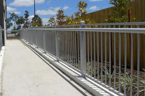 Metal Balustrade and handrail