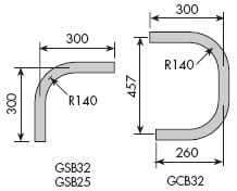 Standard Bends - Galvanised