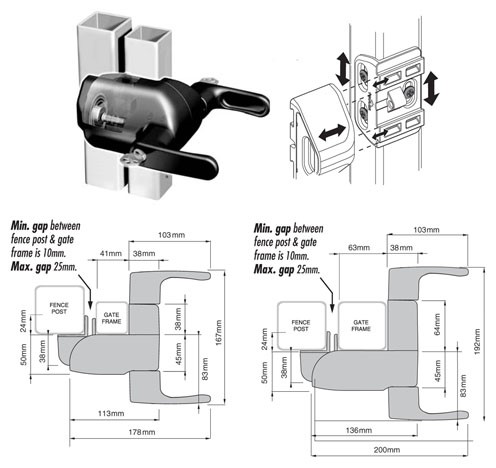 Z-Lokk - Magnetic Gate Lock