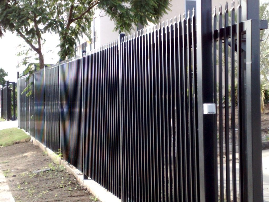 Security fencing and auto gates