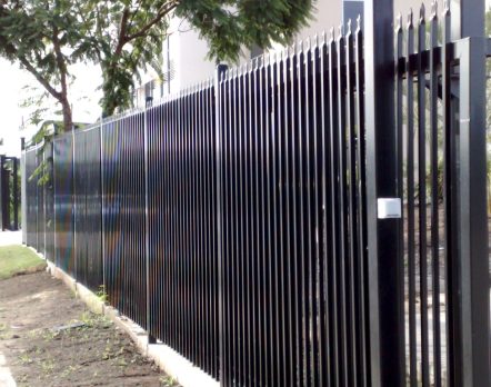 Security fencing and auto gates