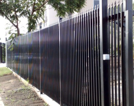 Security fencing and auto gates